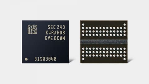 三星開發出業界首款12納米級DDR5 DRAM內存，明年量產